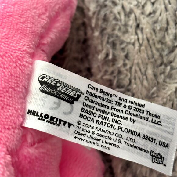 Care Bears Unlock The Magic 8" Hello Kitty & Friends Cheer Care Bear Plush #R - Picture 5 of 5
